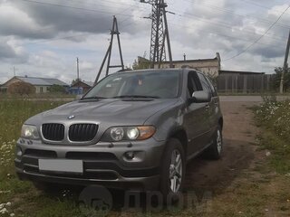 2005 BMW X5 3.0i I (E53) Рестайлинг, серый, 1350000 рублей, вид 1