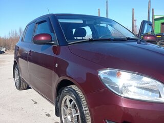 2011 Skoda Fabia II Рестайлинг, пурпурный, 720000 рублей, вид 3