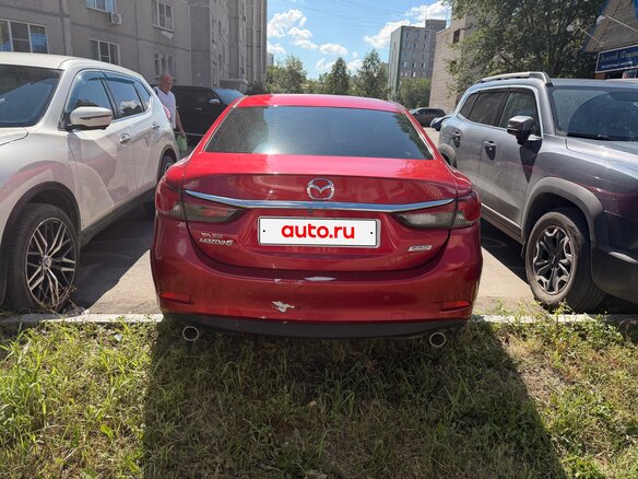 2013 Mazda 6 III (GJ), красный - вид 3