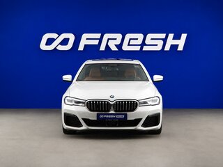 2021 BMW 5 серии 520i VII (G30/G31/G38) Рестайлинг, белый, 3799845 рублей, вид 3