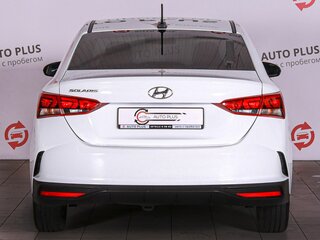 2020 Hyundai Solaris II Рестайлинг, белый, 1380000 рублей, вид 4