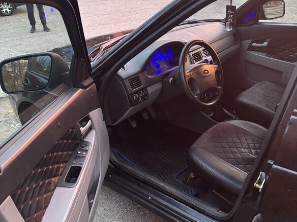 2012 Lada (ВАЗ) Priora I, чёрный, 130000 рублей - вид 4