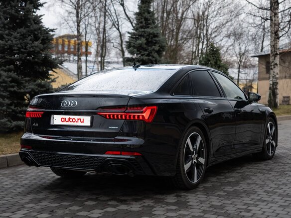 2020 Audi A6 55 TFSI V (C8), чёрный, 4500000 рублей - вид 6