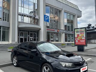 2008 Subaru Impreza WRX III, чёрный, 1400000 рублей, вид 5