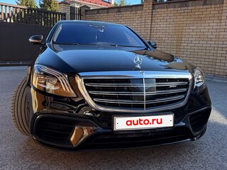 2019 Mercedes-Benz S-Класс AMG 63 AMG Long III (W222, C217) Рестайлинг, чёрный, 8500000 рублей, вид 1