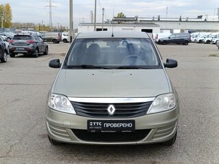 2011 Renault Logan I Рестайлинг, бежевый, 370000 рублей, вид 2