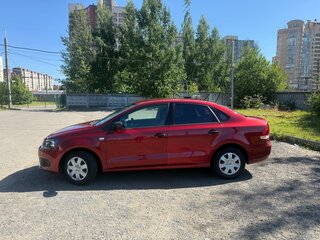 2013 Volkswagen Polo V, красный, 890000 рублей, вид 5