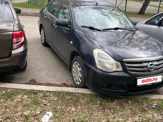 2013 Nissan Almera III (G15), чёрный, 650000 рублей, вид 2