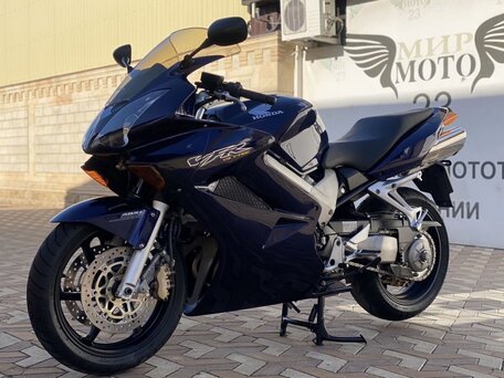 2002 Honda VFR 800, синий, 500000 рублей, вид 2