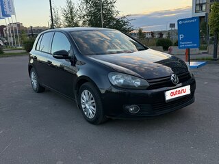 2011 Volkswagen Golf VI, чёрный, 650000 рублей, вид 2