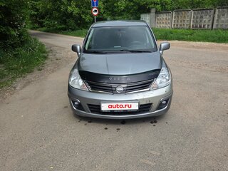 2012 Nissan Tiida I Рестайлинг, серый, 860000 рублей, вид 1
