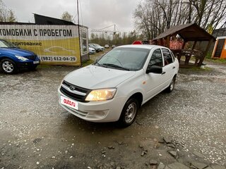 2012 Lada (ВАЗ) Granta I, белый, 249000 рублей, вид 4