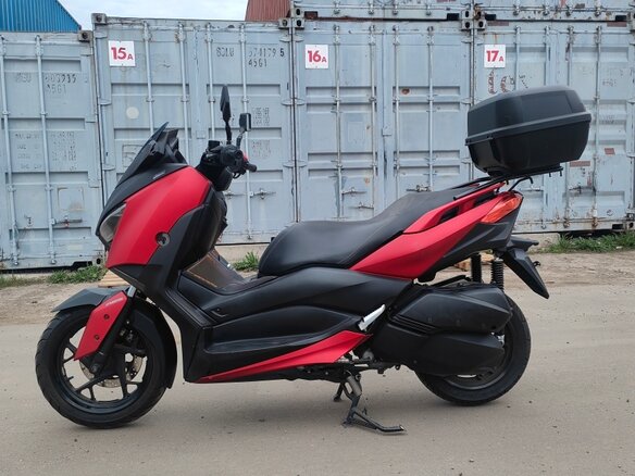 2019 Yamaha XMAX, красный, 359000 рублей - вид 3