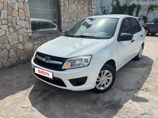 2018 Lada (ВАЗ) Granta I, белый, 585000 рублей, вид 2