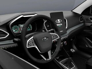 2026 Lada (ВАЗ) Vesta CNG I Рестайлинг (NG), белый, 1881000 рублей, вид 4