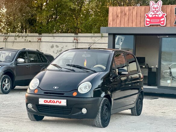 2012 Daewoo Matiz I Рестайлинг, чёрный, 160000 рублей - вид 1