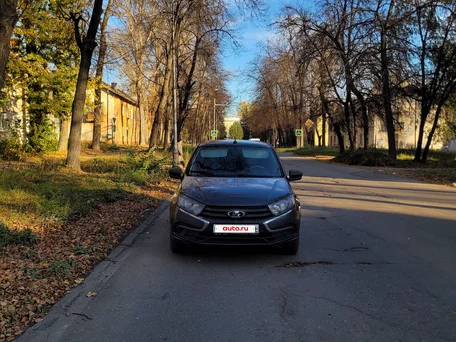 2019 Lada (ВАЗ) Granta I Рестайлинг, серый, 340000 рублей, вид 2