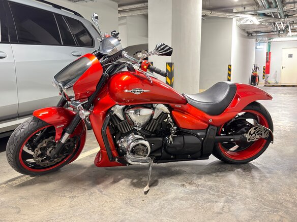 2007 Suzuki Boulevard M109R, красный, 1550000 рублей - вид 8
