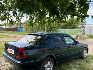 1997 Mercedes-Benz C-Класс 180 I (W202) Рестайлинг, зелёный, 370000 рублей, вид 5