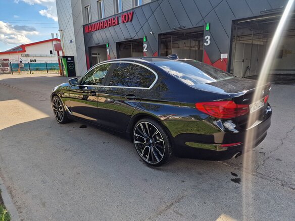 2019 BMW 5 серии 520d xDrive VII (G30/G31/G38), чёрный, 3250000 рублей - вид 14