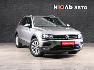 2017 Volkswagen Tiguan II, серебристый, 1830000 рублей, вид 3