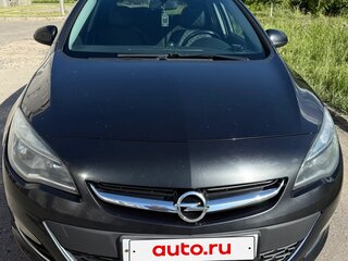 2013 Opel Astra J Рестайлинг, чёрный, 790000 рублей, вид 1