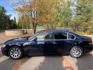 2005 BMW 7 серии Long 760Li IV (E65/E66) Рестайлинг, синий, 1270000 рублей, вид 3