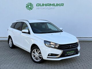 2019 Lada (ВАЗ) Vesta SW I, белый, 970000 рублей, вид 3