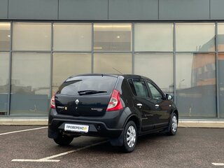 2012 Renault Sandero I, чёрный, 399000 рублей, вид 4