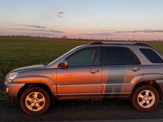 2008 Kia Sportage II, серый, 890000 рублей, вид 4
