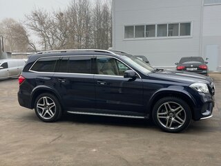 2017 Mercedes-Benz GLS 350 d I (X166), синий, 4500000 рублей, вид 4