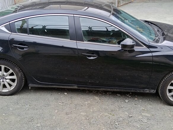 2017 Mazda 6 III (GJ) Рестайлинг, чёрный, 2200000 рублей - вид 1