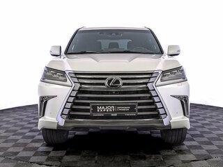 2020 Lexus LX 570 III Рестайлинг 2, белый, 10900000 рублей, вид 2