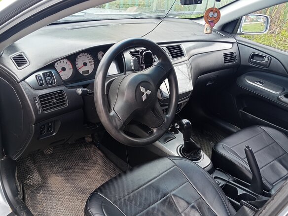 2007 Mitsubishi Lancer IX Рестайлинг, серебристый - вид 4