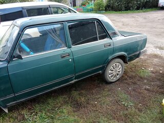2007 Lada (ВАЗ) 2107, зелёный, 120000 рублей, вид 4