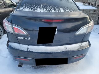 2009 Mazda 3 II (BL), чёрный, 385000 рублей, вид 5