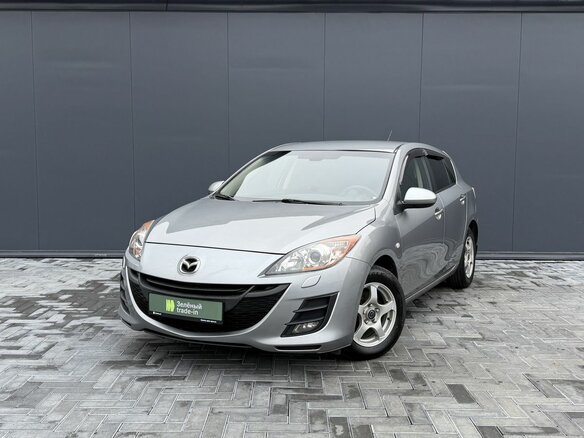 2011 Mazda 3 II (BL), серебристый, 790000 рублей