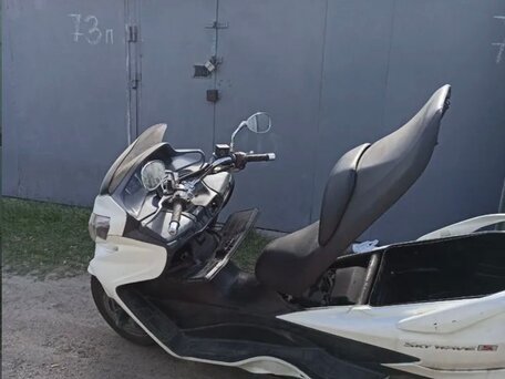 2008 Suzuki Burgman (SkyWave) 400, белый, 270000 рублей, вид 5