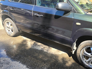 2008 Hyundai Tucson I, зелёный, 1100000 рублей, вид 3