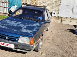 1996 Lada (ВАЗ) 2108, синий, 135000 рублей, вид 1