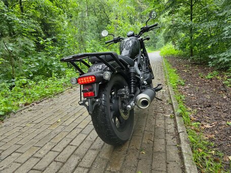 2021 Honda Rebel 500, синий, 660000 рублей, вид 3