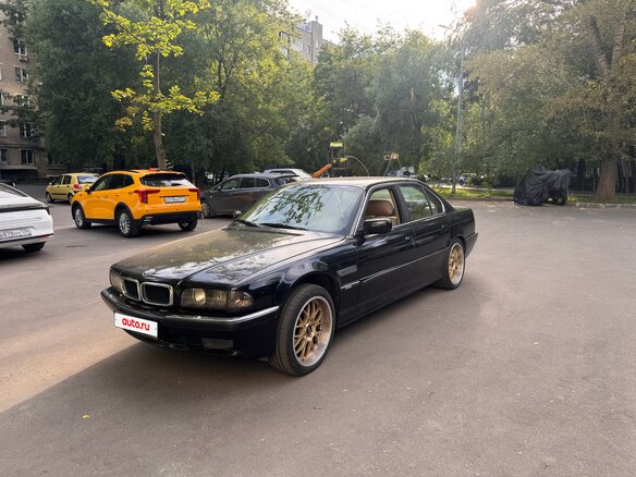 1998 BMW 7 серии 735i III (E38), чёрный, 850000 рублей