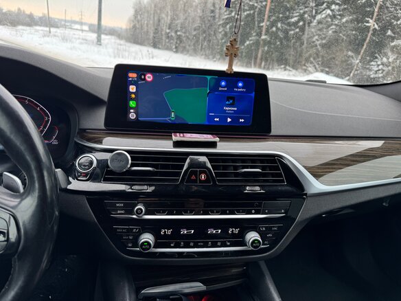 2019 BMW 5 серии 530i xDrive VII (G30/G31/G38), чёрный, 2750000 рублей - вид 8