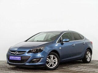 2014 Opel Astra J Рестайлинг, синий, 699000 рублей, вид 3