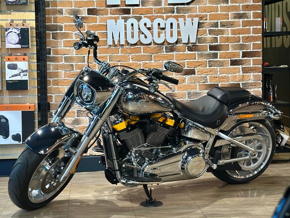 2025 Harley-Davidson Fat Boy, чёрный, 6000000 рублей - вид 24