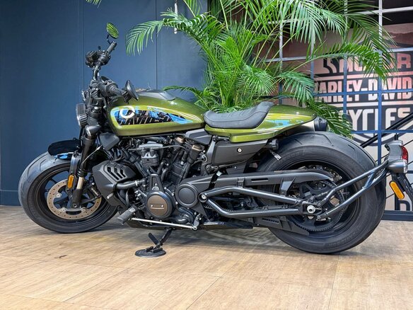 2022 Harley-Davidson Sportster S, зелёный, 1650000 рублей - вид 9