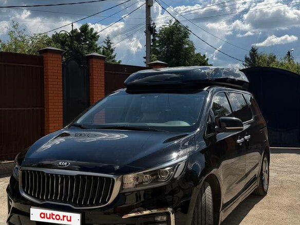 2019 Kia Carnival III, чёрный, 3490000 рублей - вид 32