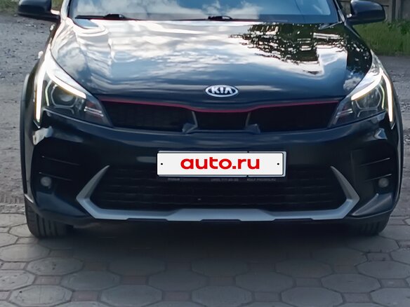 2021 Kia Rio X IV Рестайлинг, чёрный, 1750000 рублей