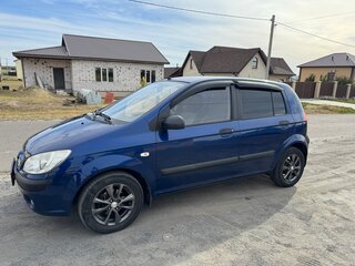 2007 Hyundai Getz I Рестайлинг, синий, 430000 рублей, вид 4