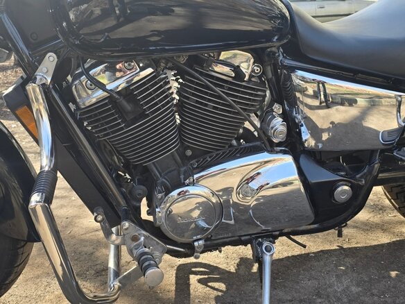 2005 Honda VT 1100, чёрный, 550000 рублей - вид 8